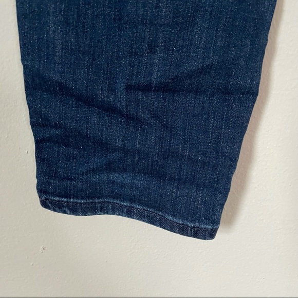 Madewell 10 Inch High Riser Skinny Skinny -Lydia Dark Wash Size 25 - Picture 10 of 13